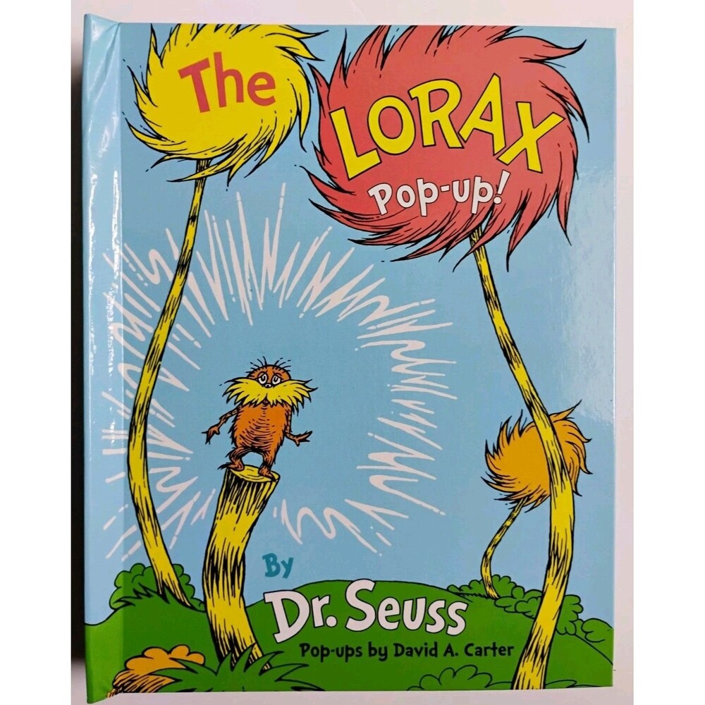 Vtg 2012 The Lorax Pop Up Book Dr Seuss David A Carter First Edition 1st Print